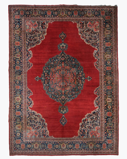Antique Sarouk Carpet