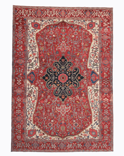 Antique Serapi Carpet