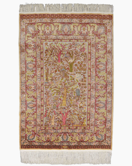 Signed Hereke Silk İpek