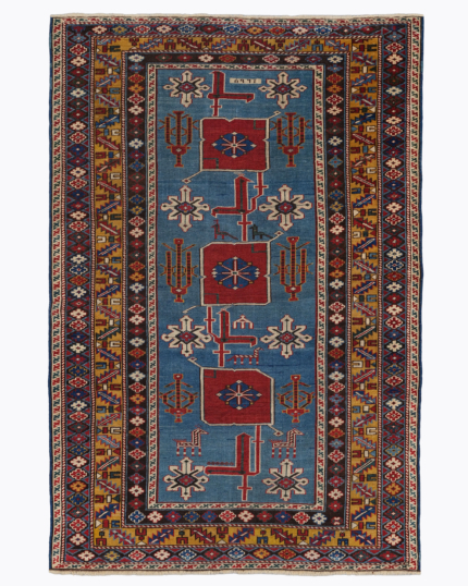 Antique Karagashli Shirvan Rug