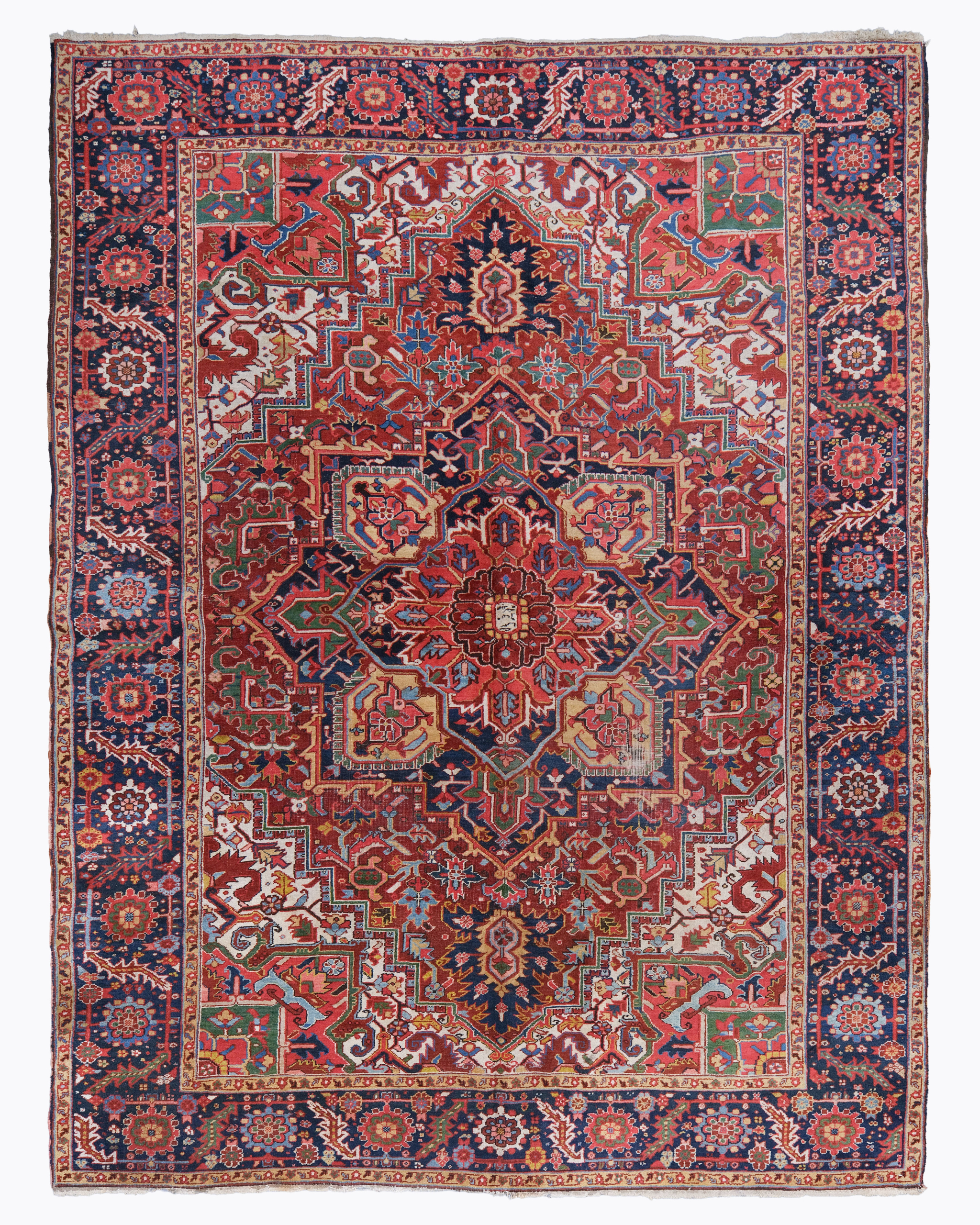 6377 late 19th heriz 265 x 355 2600
